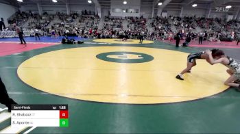 106 lbs Semifinal - Raekwon Shabazz, CT vs Samuel Aponte, NC