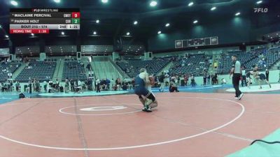 174 lbs Champ. Round 2 - Julius Polk, Cleary University vs Gabriel Brisker, Southeastern
