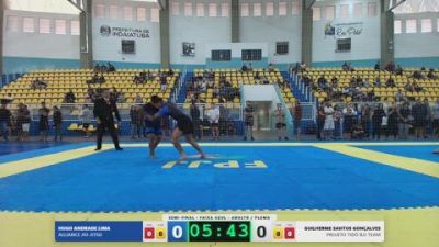 HUGO ANDRADE LIMA vs GUILHERME SANTOS GONÇALVES 2026 FPJJ Campeonato Paulista Sem Kimono