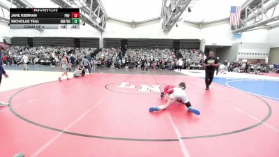 99-J lbs Consi Of 4 - Jake Kiernan, Pro-ex Wrestling Club vs Nicholas Teal, High Pace Wrestling Club