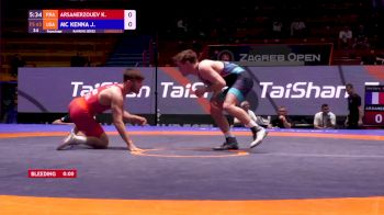 65 kg Repechage - Joey McKenna, USA vs Khamzat Arsamerzouev, FRA