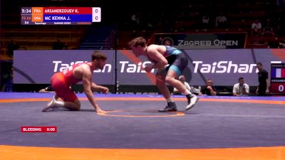 65 kg Repechage - Joey McKenna, USA vs Khamzat Arsamerzouev, FRA