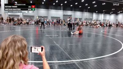 129 lbs Round 2 (8 Team) - Hayden Trimm, MatLife vs Greyson Masters, MF Army