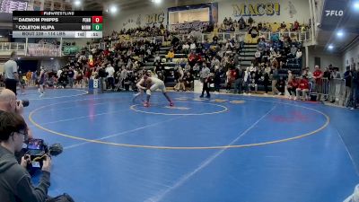 114 lbs Consy 2 - Daemom Phipps, Penn Hills vs Coleton Klipa, Norwin