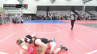 128-I lbs Consi Of 4 - Jackson Goodger, Neshaminy vs Cooper Rushton, Triumph Trained