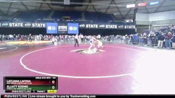 121 lbs Champ. Round 1 - Layliana Lafoga, Mat Demon Wrestling Club vs Elliott Koenig, Steelclaw Wrestling Club