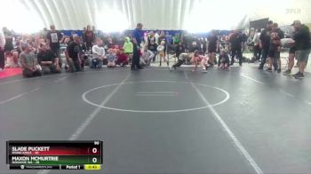 90 lbs Round 7 (8 Team) - Slade Puckett, Rising Kingz vs Maxon McMurtrie, Donahue WA