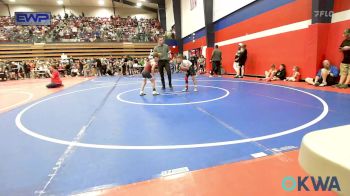 55 lbs Round Of 32 - Tracen Goins, Pocola Youth Wrestling vs Wyatt McCaskey, Warhorse Wrestling Club