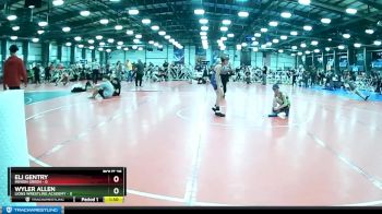 72 lbs Rd# 10- 4:00pm Saturday Final Pool - Eli Gentry, Minion Green vs Wyler Allen, Lions Wrestling Academy