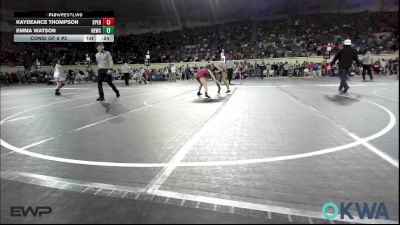 115 lbs Consi Of 8 #2 - Kaydeance Thompson, Sperry Wrestling Club vs Emma Watson, Newcastle Youth Wrestling
