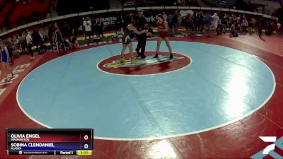 125 lbs Cons. Semi - Olivia Engel, Washington vs Sobina Clendaniel, Alaska