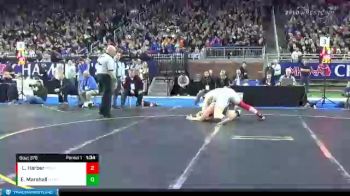 D3-285 lbs 1st Place Match - Levi Harber, Montrose vs Eli Marshall, Watervliet