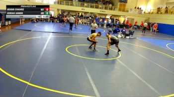 184 lbs Round 2 (6 Team) - Jessie Chavez, Northern Oklahoma College-Tonkawa vs Josiah James, Andrew College