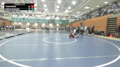 132 lbs Champ. Round 2 - Noah Reese, San Clemente vs Landon Marques, Esperanza