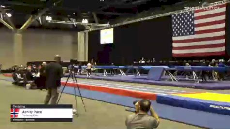 Ashley Pace - Tumbling, Tumbling Elite - 2021 USA Gymnastics Championships