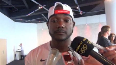 Justin Gatlin on the pressure without Tyson Gay at Moscow