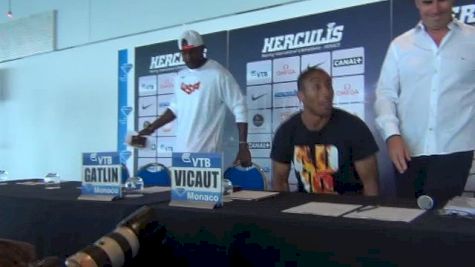 Justin Gatlin's hamstring is no longer hurting