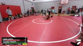 165 lbs Round 3 (8 Team) - Daniel Acosta, Panhandle Regional Training Center vs Campbell Roberts, 208 Elite