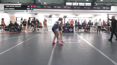 145 lbs Quarters - Ann Marie Meiman, University Of Jamestown vs Noa Omessi, Columbia University
