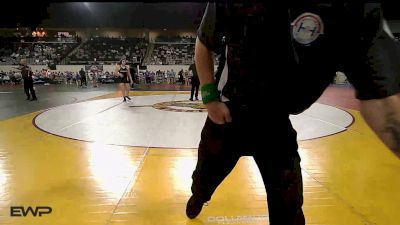 175 lbs Consi Of 16 #2 - Neveah Smith, Tecumseh vs Kambyr Lee, Sand Springs Jr High