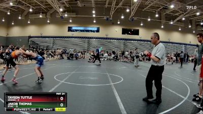 110 lbs Round 6 (8 Team) - Jakob Thomas, BTWC vs Tayedn Tuttle, Kraken