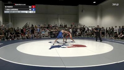 70 lbs Champ. Round 1 - EJ Parco, California vs Gus Cardinal, Valiant College Prep