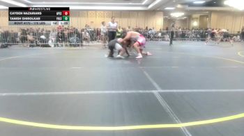 175 lbs Round Of 64 - Cayden Nazarians, Apex - Michigan vs Tanish Shirolkar, Folsom Wr Ac