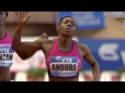 Murielle Ahuore 200m over Fraser-Pryce in Monaco