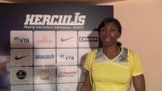 Fitness has improved for Francena McCorory since Penn Relays