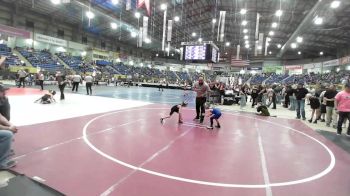 43 lbs Consolation - Corbin McCann, Other Team vs Titan Larimore, Dove Creek