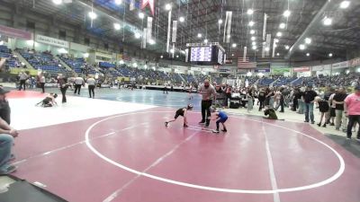 43 lbs Consolation - Corbin McCann, Other Team vs Titan Larimore, Dove Creek