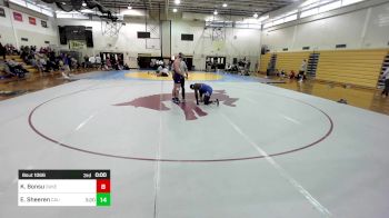 285D lbs Rr Rnd 4 - Marc Berisha, Sacred Heart vs Drake Garrison, Vmi