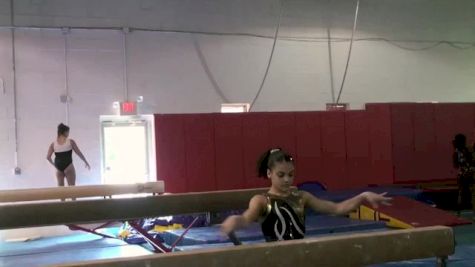Gymnast View: Experience a Front Aerial with Laurie Hernandez