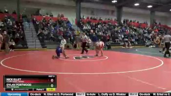 Round 1 - Nick Ellet, Clear Creek-Amana vs Dylan Portwood, Williamsburg