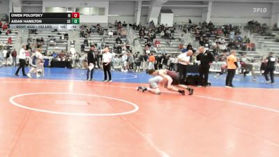 152 lbs Consi Of 64 #1 - Owen Polofsky, RI vs Aidan Hamilton, SC