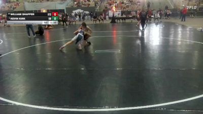 105 lbs Champ. Round 1 - Kevin Kirk, Halls Wrestling vs William Shaffer, Harpeth Takedown Club