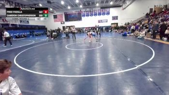 106 lbs Cons. Round 3 - Cameron Christopherson, Sheridan vs Fred Padilla, Cheyenne East