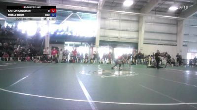 103 lbs Champ. Round 2 - Kaitlin Coleman, Indiana Tech vs Molly Root, Unattached