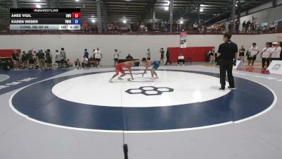 57 kg Cons. Rd Of 64 - Anee Vigil, Southwest Wrestling Club vs Kaden Weber, Viking Wrestling Club (IA)