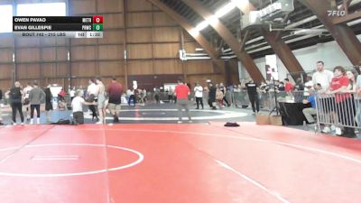 215 lbs Final - Owen Pavao, Metrowest United vs Evan Gillespie, Prwc