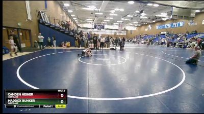 57-60 lbs Round 3 - Camden Heiner, Westlake vs Maddox Bunker, Westlake