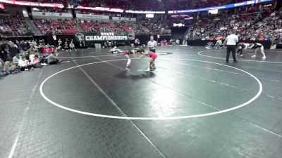 138 lbs Quarters - Carley Ceshker, Badger vs Azariah Hoffmann, Spencer/Columbus/Granton