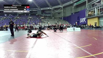 180 lbs Round 1 (16 Team) - Isabella Phillips, Gannon University vs Destiny Rodriguez, McKendree University