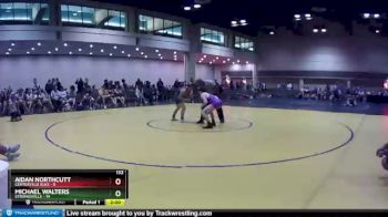 132 lbs Round 4 (10 Team) - Michael Walters, Strongsville vs Aidan Northcutt, Centerville Elks