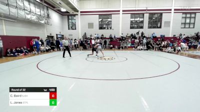 113 lbs Round Of 32 - Cameron Baird, St. John's School vs Luke Jones, St. Paul's School