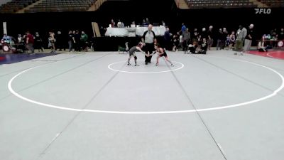 50 lbs Quarterfinal - Isobel Hebebrand, Morris Fitness Wrestling Club vs Nora Fayard, Rockmart Takedown Club