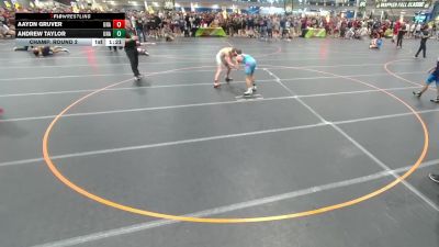 132 lbs Champ. Round 2 - Aaydn Gruver, Unattached vs Andrew Taylor, Unattached