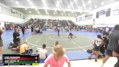 106 lbs Semifinal - Luke Magnusen, Peterson Grapplers vs Andy Reyes, Jr., Team Thunder