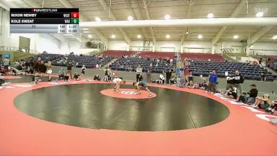 77 lbs Quarters & 1st Wb (16 Team) - Nixon Newby, Westlake vs Kole Sweat, Wasatch
