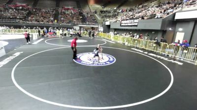 62 lbs Cons. Semis - Dhrumit Bhave, RBWC (Rancho Bernardo Wrestling Club) vs Jameson Philpot, Gladiator Wrestling
